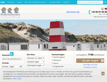 Tablet Screenshot of nordvestkysten.de